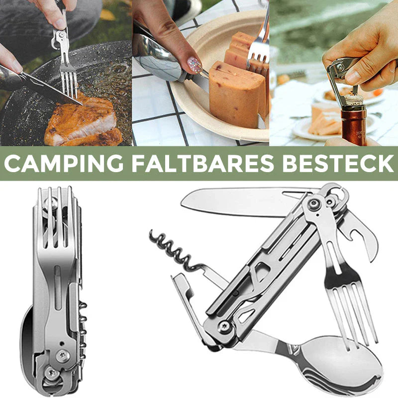 5-in-1 Camping-Besteck