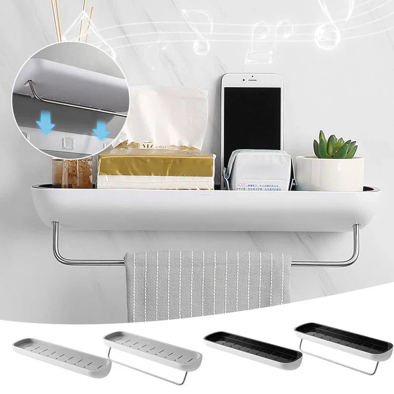 Selbstklebendes Regal mit mehreren Funktionen