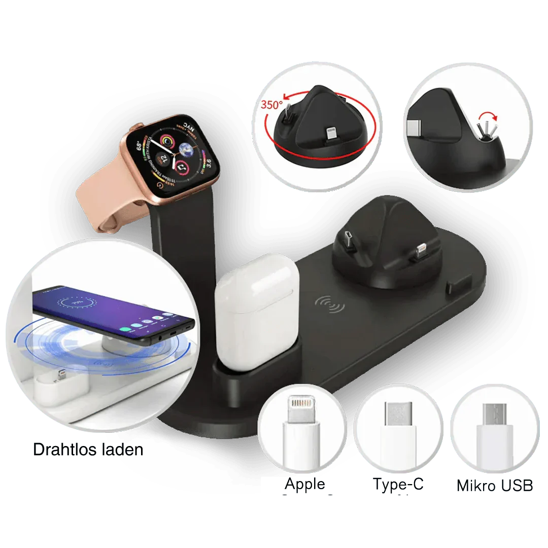 4-in-1 Smarte Ladestation