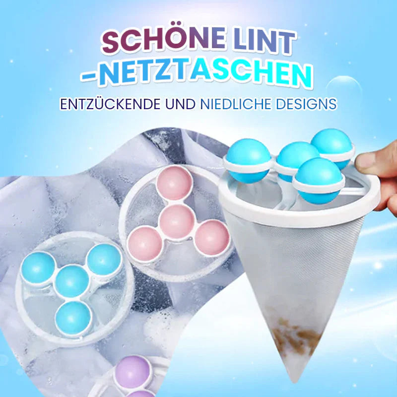 Effektiver Waschmaschinen-Filterbeutel gegen Haare