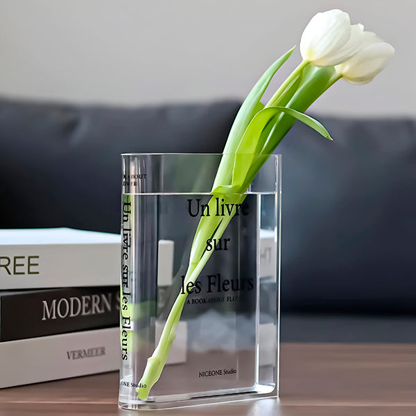 Kreative Buch-Vase