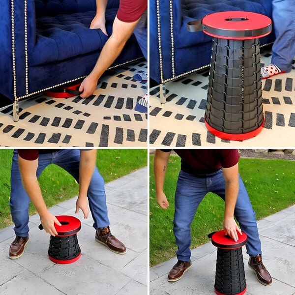 Tragbarer Klapphocker