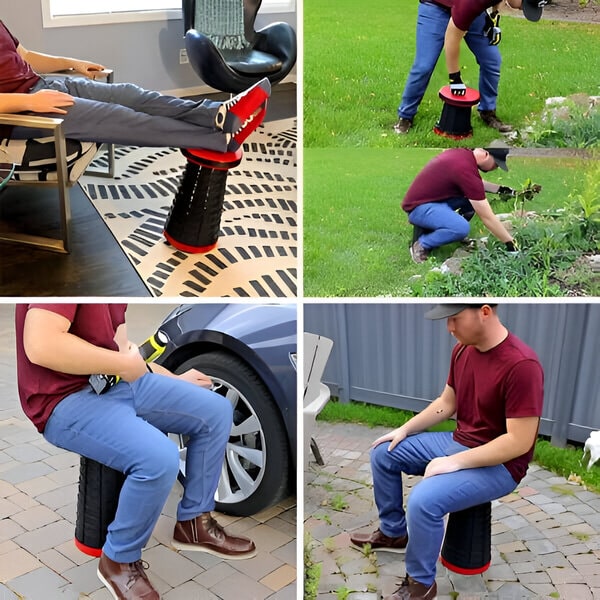 Tragbarer Klapphocker