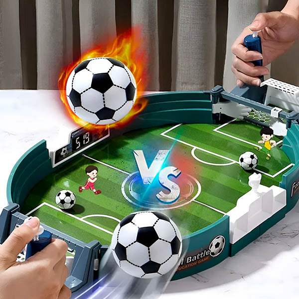 Kompaktes Tischfußball-Spiel