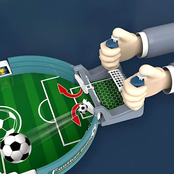 Kompaktes Tischfußball-Spiel