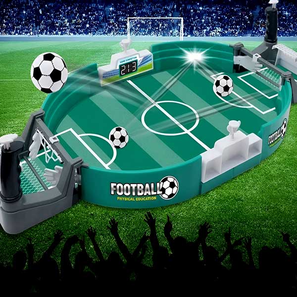 Kompaktes Tischfußball-Spiel