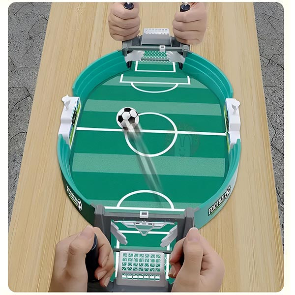 Kompaktes Tischfußball-Spiel
