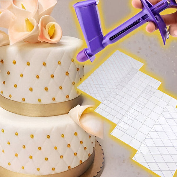 2-in-1 Zuckerperlen-Applikator & Fondant-PrÀger