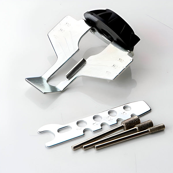 Kettensägen-Schärfer mit integriertem Schleifgerät