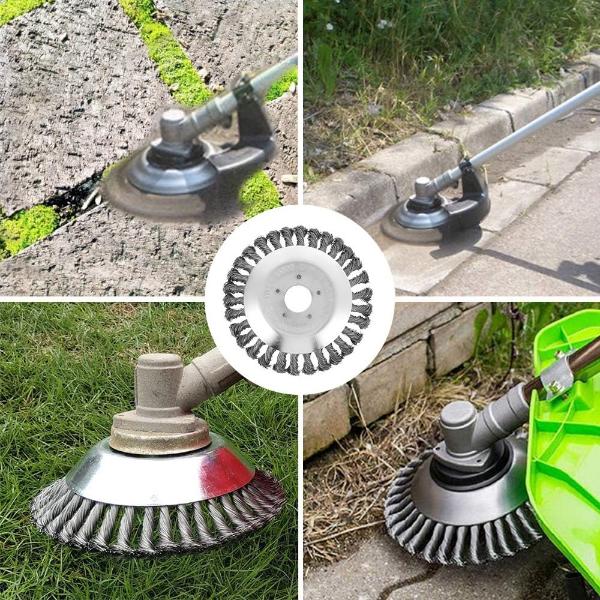 Effizienter Stahldraht-Trimmerkopf für Gartenpflege