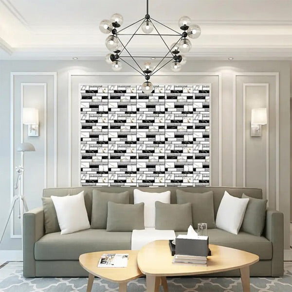 Marmor 3D-Wandsticker