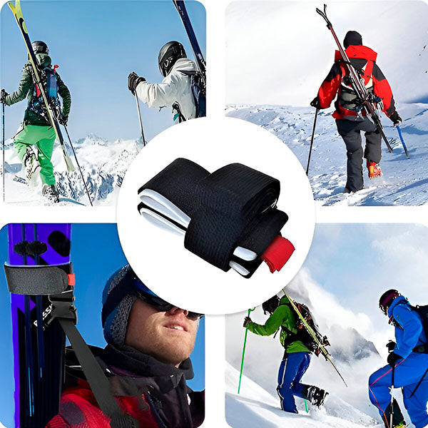Ski-Transportgurt mit verstellbarer Länge