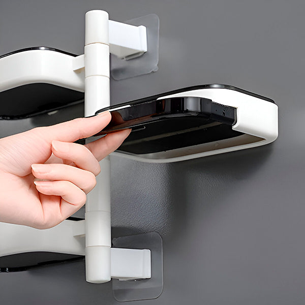 4-stufiges Badezimmeregal zur Wandmontage