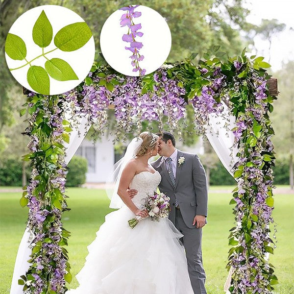 Glyzinienblütenrankenzauber 3D