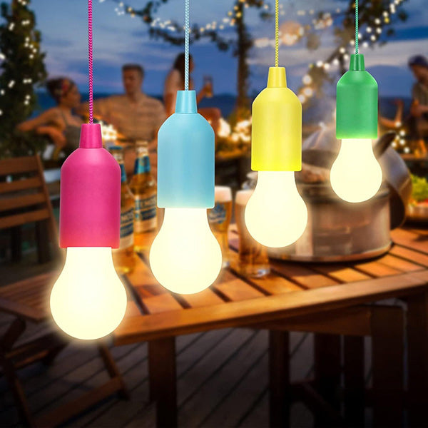 LED-Hängeleuchten ohne Kabel (8 Stk.)