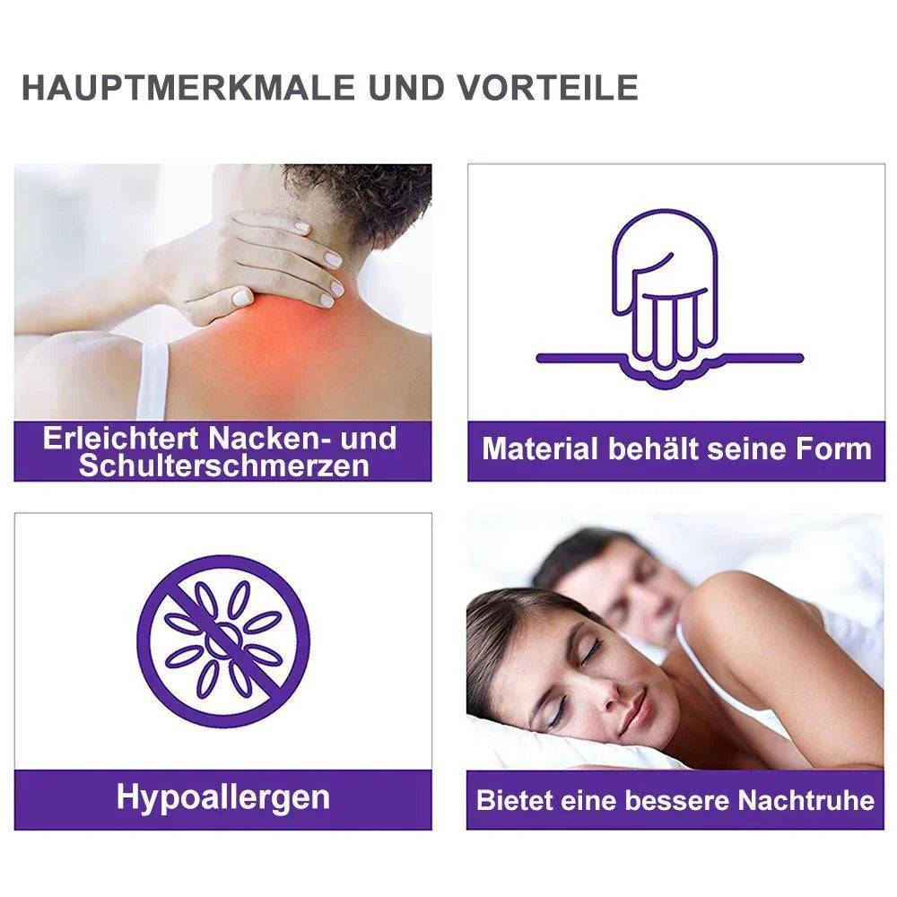 Ergonomisches Seitenschläfer-Kissen in U-Form
