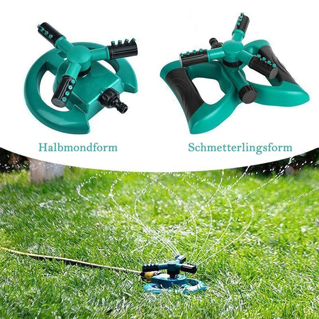 360° drehende Gartenbewässerung
