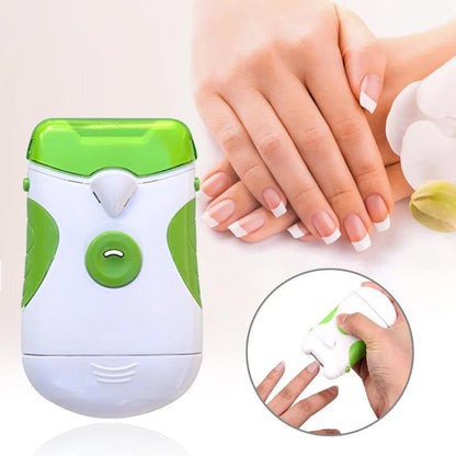 Elektrischer Nageltrimmer mit LED-Präzisionslicht