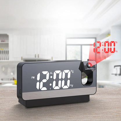 Wecker mit LED-Anzeige & Temperaturanzeige