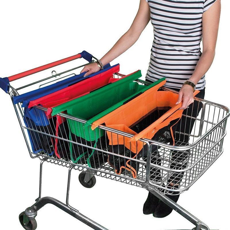 Praktische Einkaufswagen-Taschen