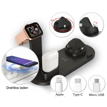 4-in-1 Smarte Ladestation