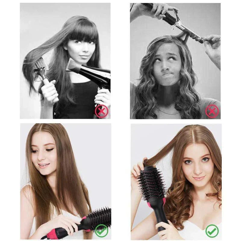 2-in-1 Haartrockner & Styler