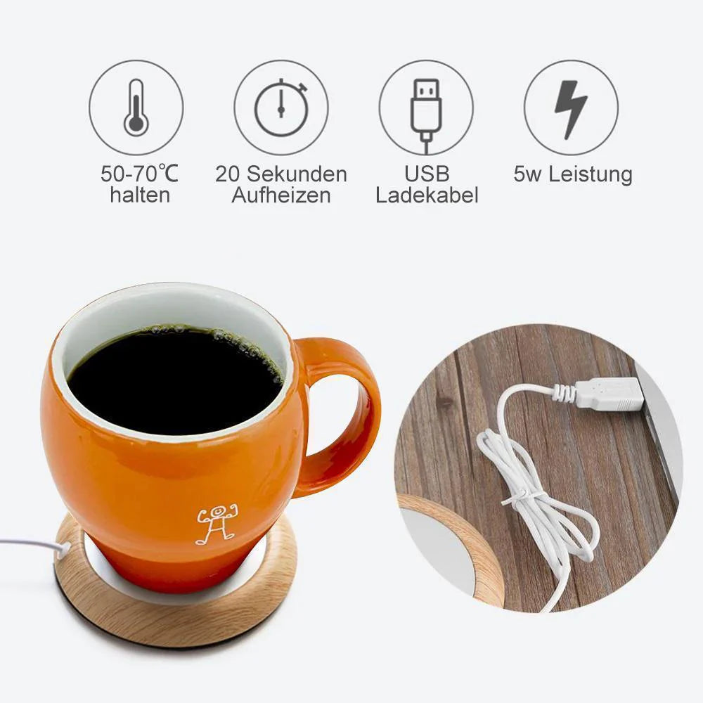 USB-Tassenwärmer für Kaffee & Tee