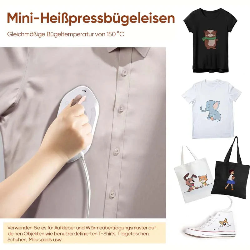 Kompaktes Reisebügeleisen