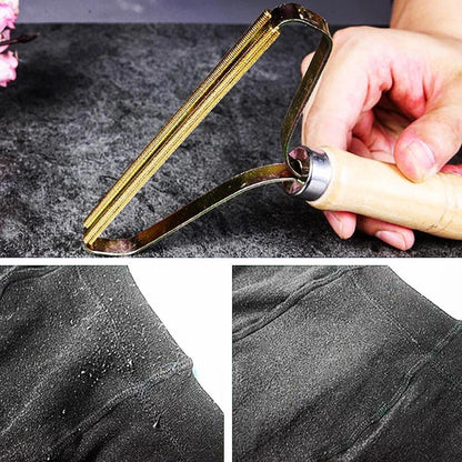 Kompakter Fusselentferner für Kleidung und Textilien