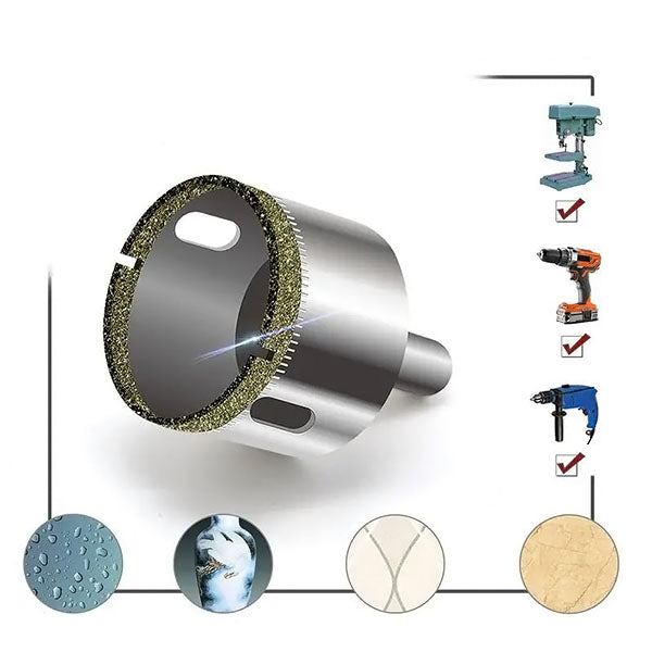 Lochbohrer-Bits mit variabler Größe (10-er Set)
