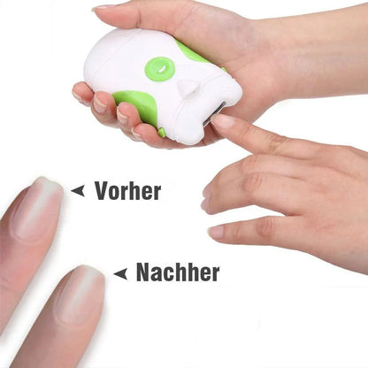 Elektrischer Nageltrimmer mit LED-Präzisionslicht