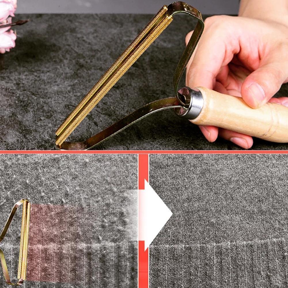 Kompakter Fusselentferner für Kleidung und Textilien