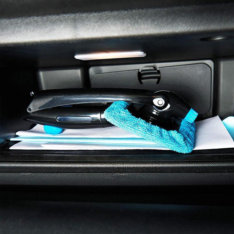 Scheibenreiniger mit waschbarem Mikrofasertuch