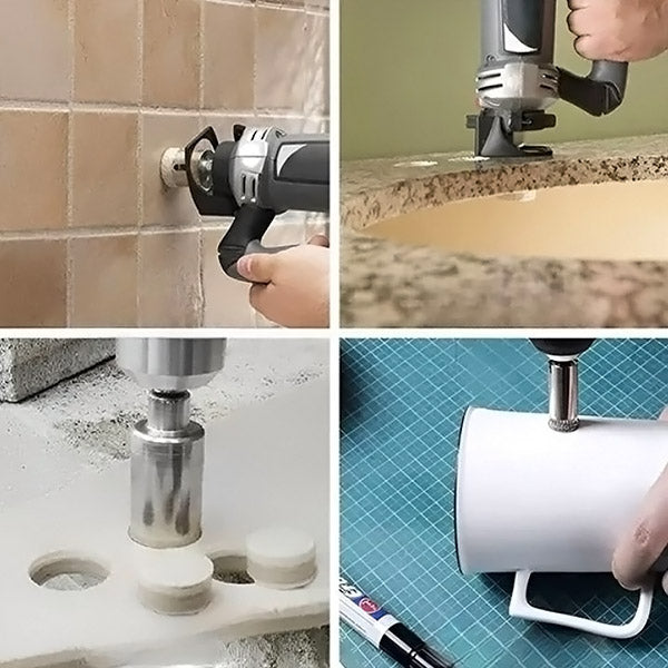 Lochbohrer-Bits mit variabler Größe (10-er Set)