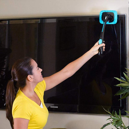 Scheibenreiniger mit waschbarem Mikrofasertuch