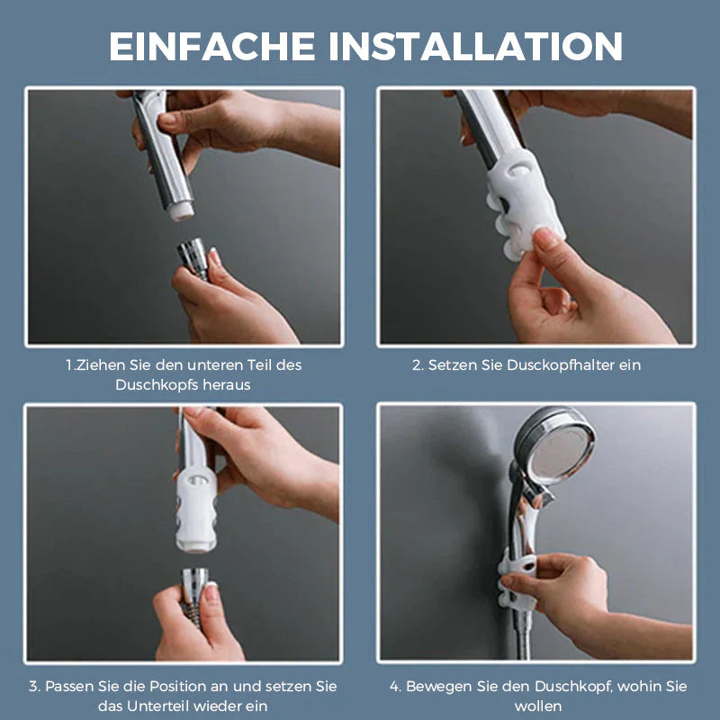 Verstellbarer Duschkopfhalter für flexible Nutzung