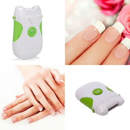 Elektrischer Nageltrimmer mit LED-Präzisionslicht