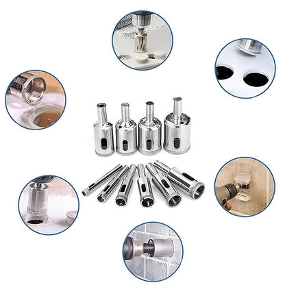 Lochbohrer-Bits mit variabler Größe (10-er Set)