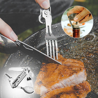 5-in-1 Camping-Besteck
