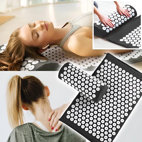 Akupressur-Set mit Matte und Kissen
