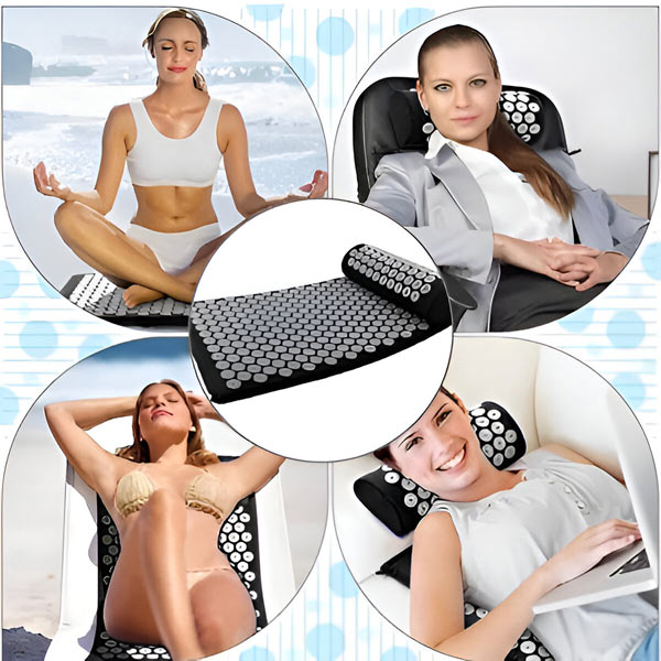 Akupressur-Set mit Matte und Kissen