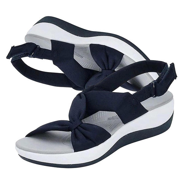 Damen-Sommersandalen mit stützender Sohle