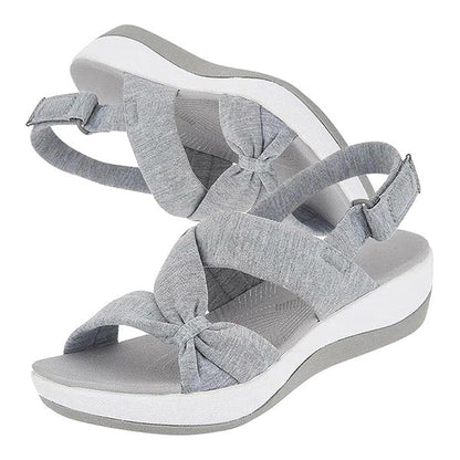 Damen-Sommersandalen mit stützender Sohle