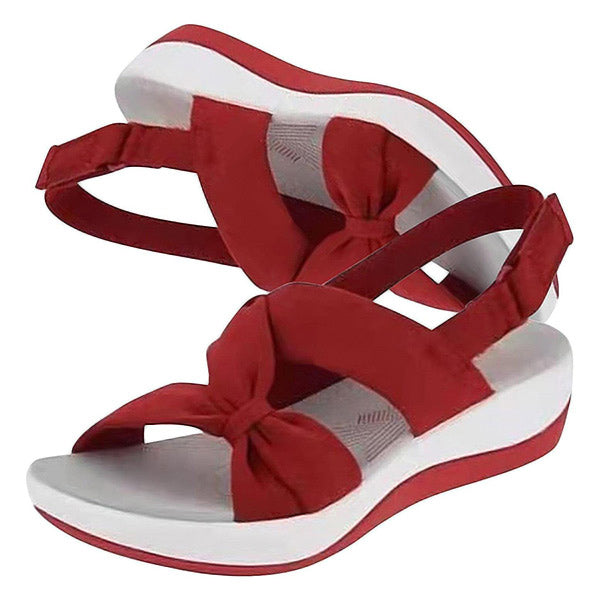 Damen-Sommersandalen mit stützender Sohle