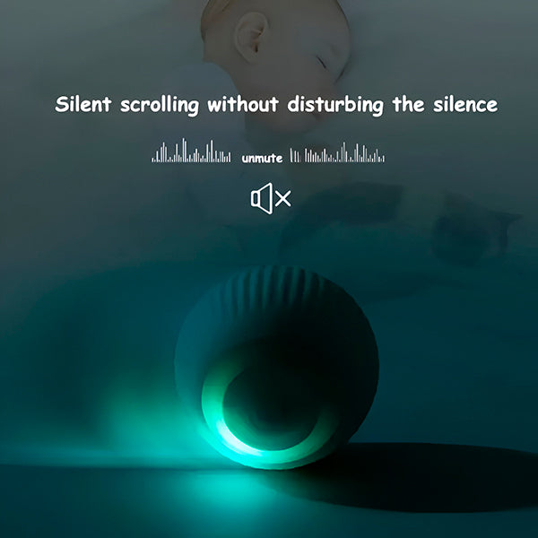 Interaktiver, automatisch rollender Haustierball