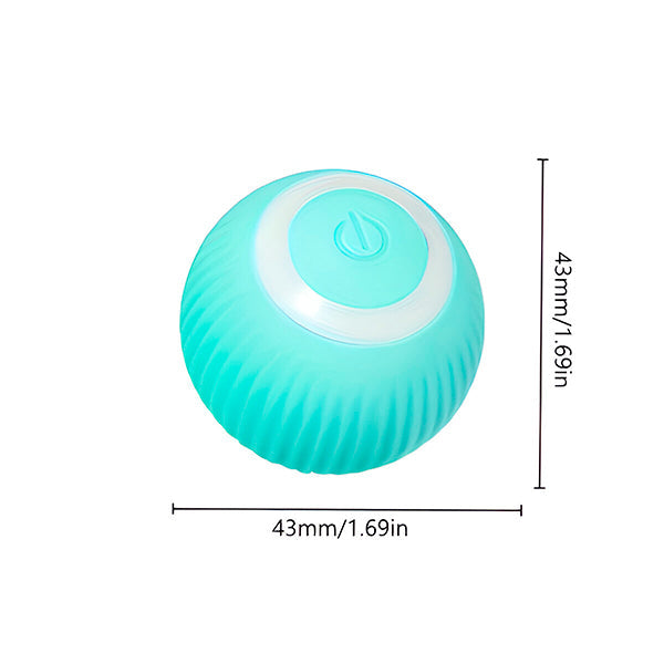 Interaktiver, automatisch rollender Haustierball