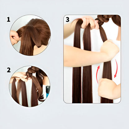 Haarverlängerung für einen eleganten Look