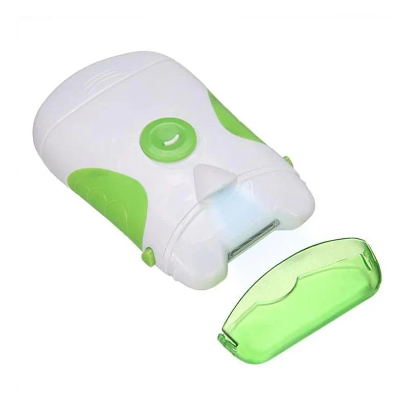 Elektrischer Nageltrimmer mit LED-Präzisionslicht