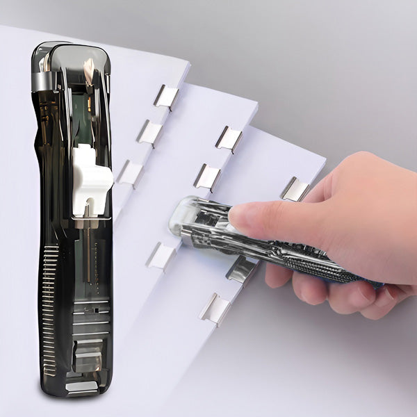 Wiederverwendbarer Klammer-Tacker für Nachhaltigkeit