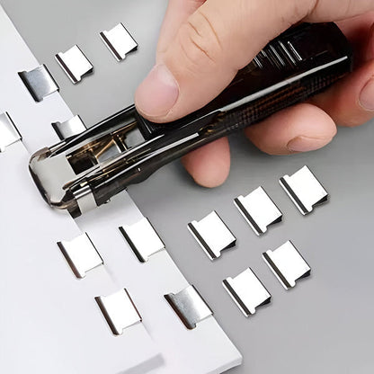 Wiederverwendbarer Klammer-Tacker für Nachhaltigkeit